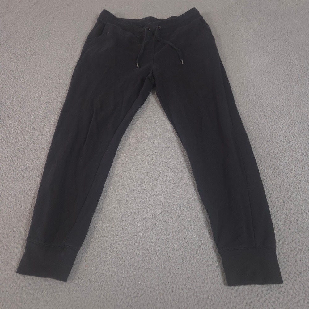 Uniqlo Sweatpants Womens M Jogger Tapered Leg Cotton Blend Drawstring Pockets
